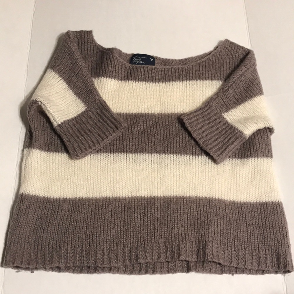 American Eagle Knit Crop Sweater